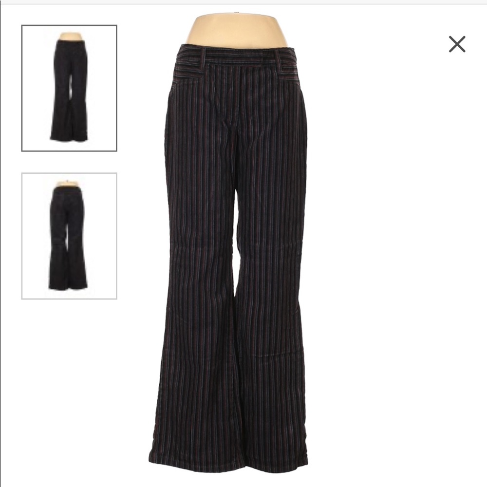 Striped boho Corduroy pant